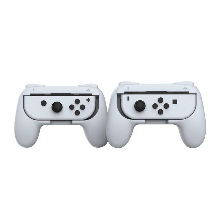 EG Joy-Con Controllergrip (Nintendo Switch, Bianco)