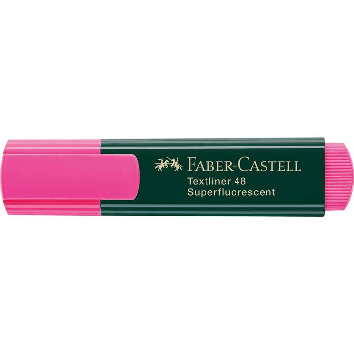 FABER-CASTELL Textmarker 48 (Rosa, 1 Stück)