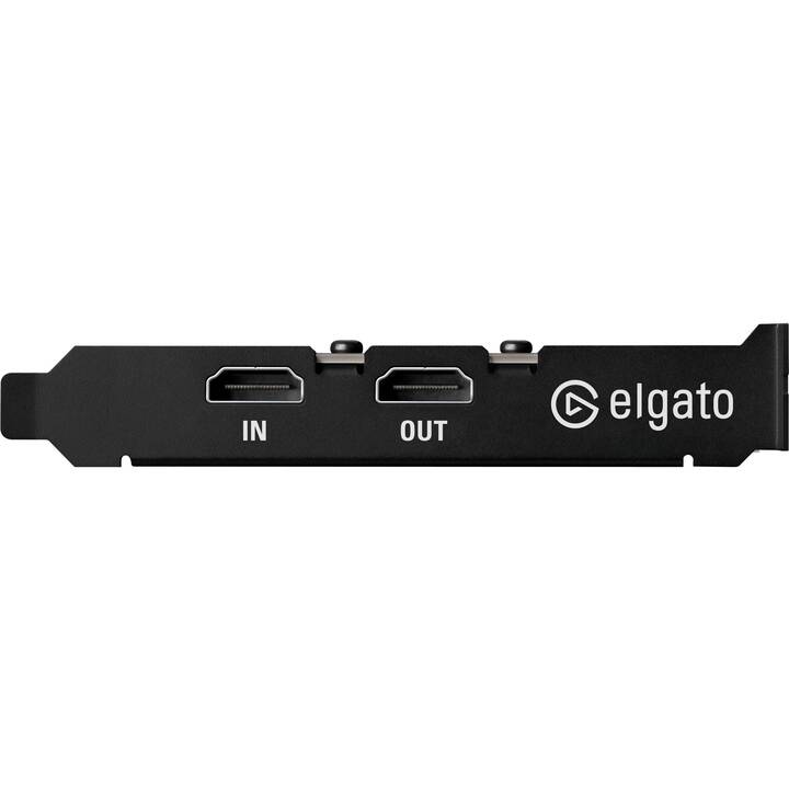 ELGATO SYSTEMS Capture 4K Pro Game Recorder (Steam Deck, Microsoft Xbox Series X, MAC, Nintendo Switch, Schwarz)