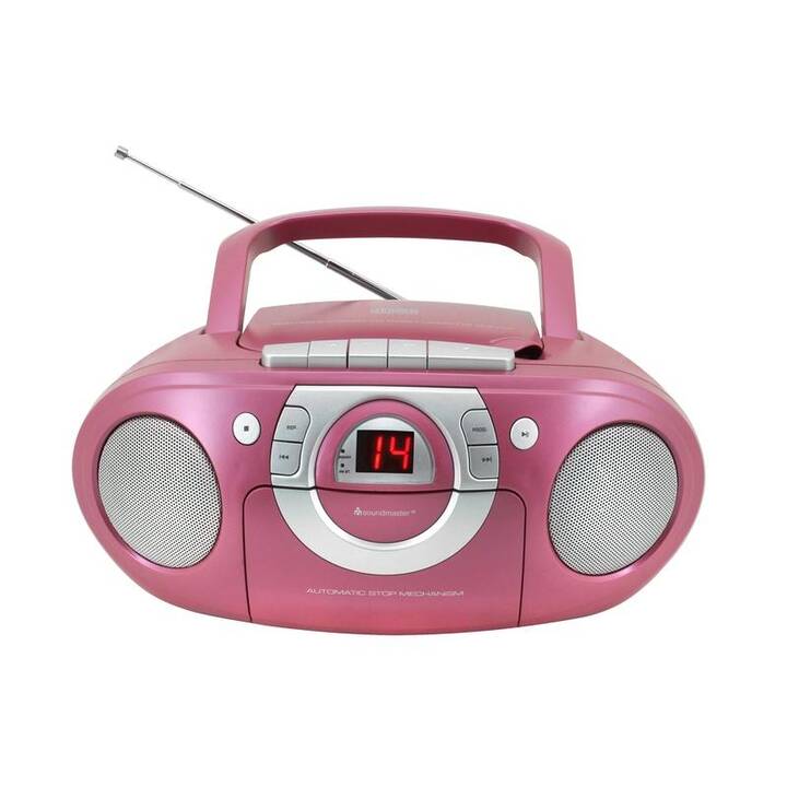 SOUNDMASTER SCD5100PI Boombox (Pink)
