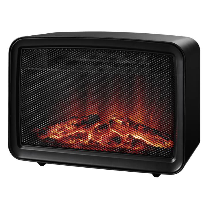 INTERTRONIC Fireplace Heater Black