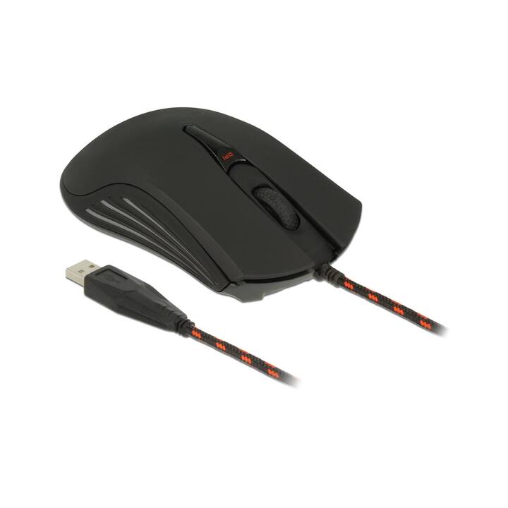 DELOCK 12531 Mouse (Cavo, Gaming)