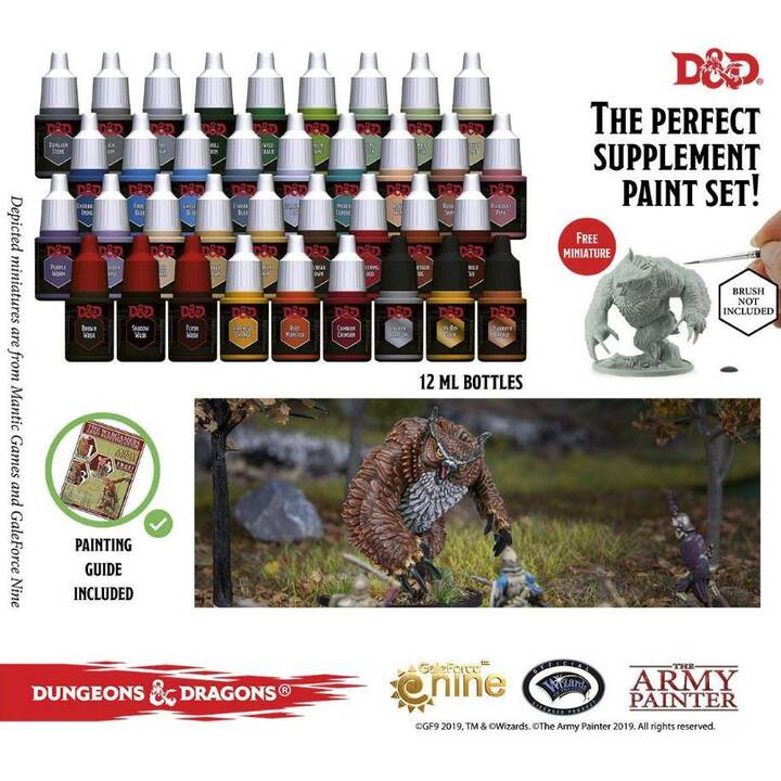 THE ARMY PAINTER D&D Monsters Farben-Set (36 x 12 ml)