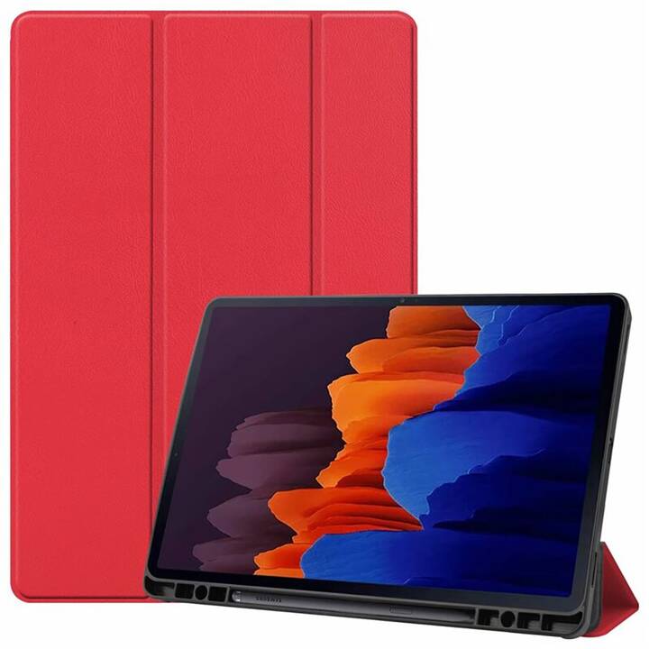 EG Coque pour Samsung Galaxy Tab S7 (2020) - rouge