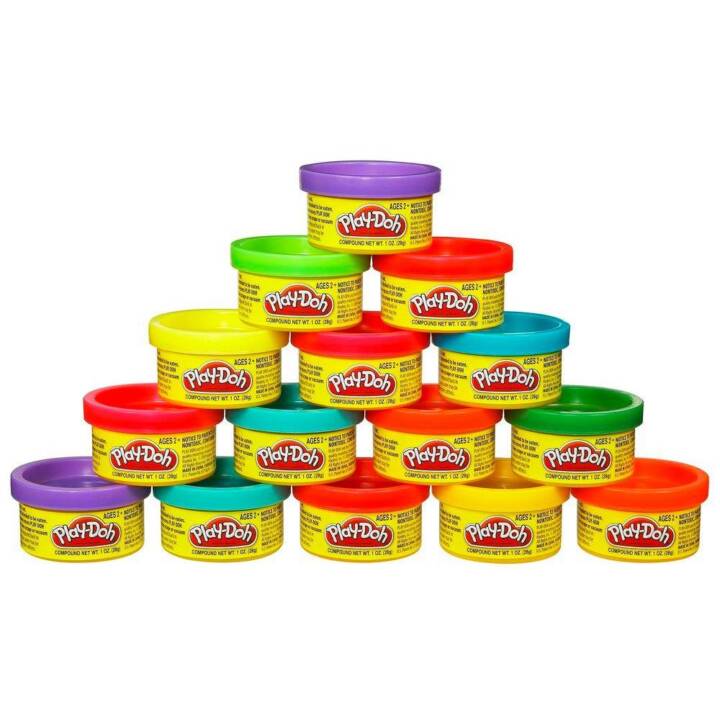 PLAY-DOH Pâte pour enfants Party Bag (15x, Multicolore)