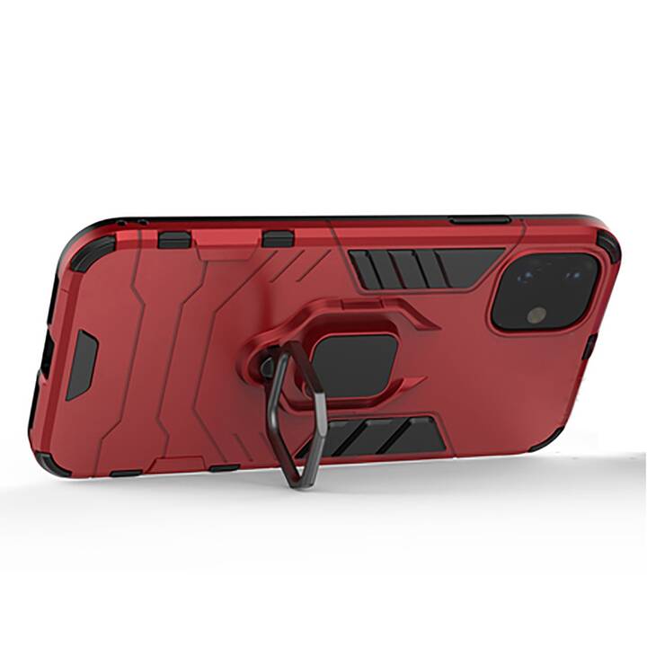 EG Mornrise custodia con anello in metallo per Samsung Galaxy S20 Plus 6.7" 2020 - rosso