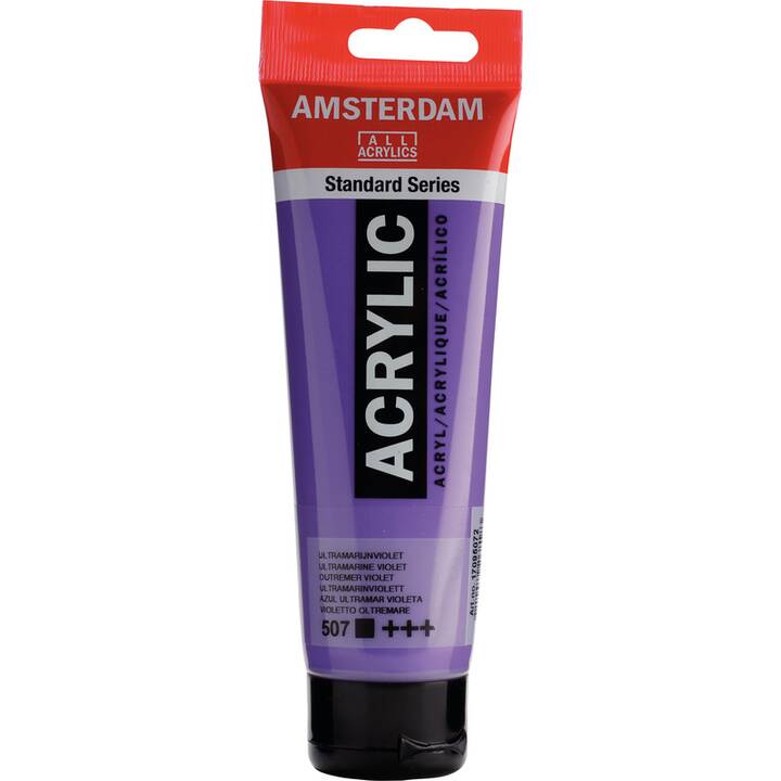 AMSTERDAM Acrylfarbe Standard Series (120 ml, Violett, Mehrfarbig)