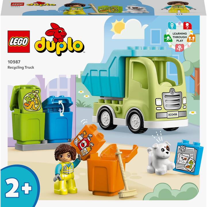 LEGO DUPLO Town Camion riciclaggio rifiuti (10987)