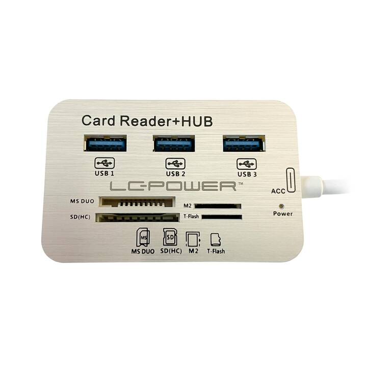 LC POWER LC-HUB-C-CR (7 Ports, USB Type-C)