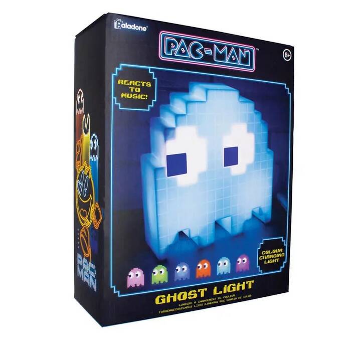 PALADONE Lampada da tavolo Pac Man Ghost (Multicolore)