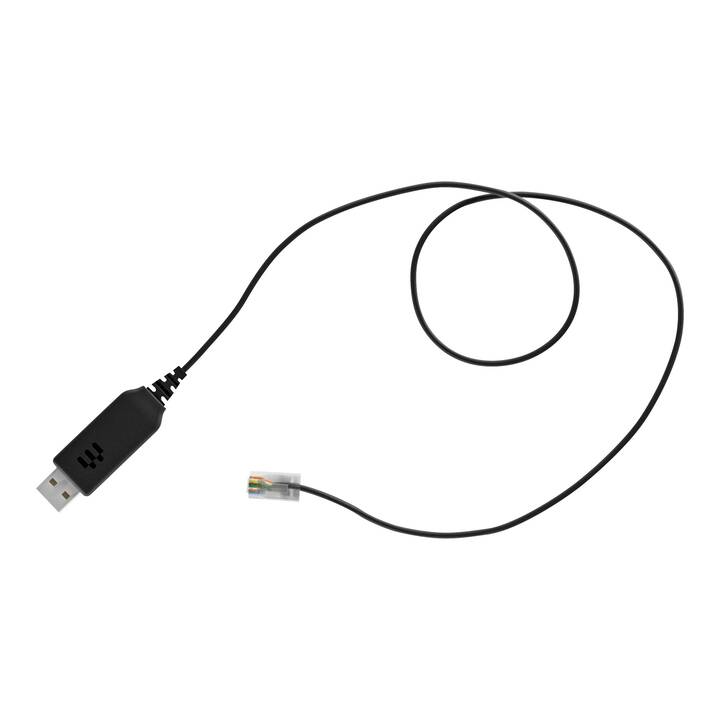 EPOS CEHS-CI 02 Câble pour casque (Noir)