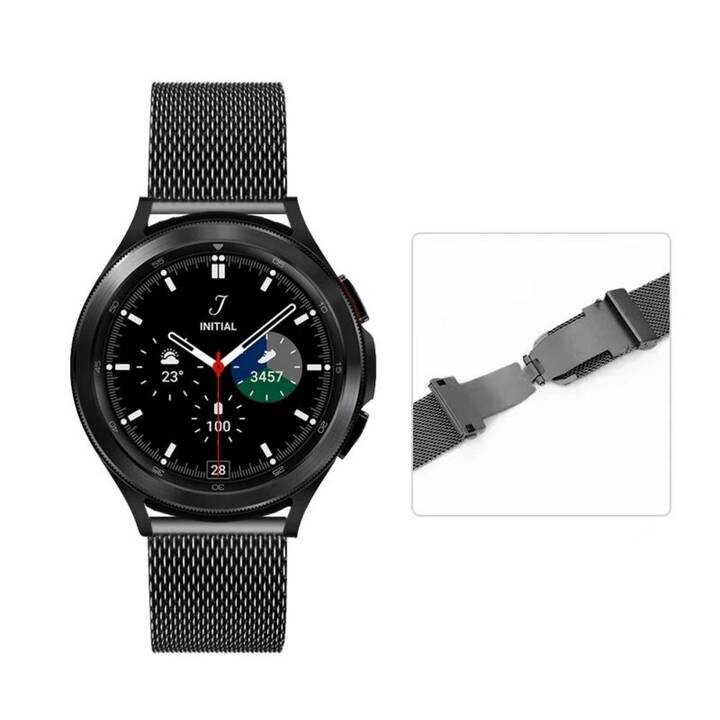 EG Cinturini (Samsung Galaxy Galaxy Watch6 Classic 47 mm, Nero)