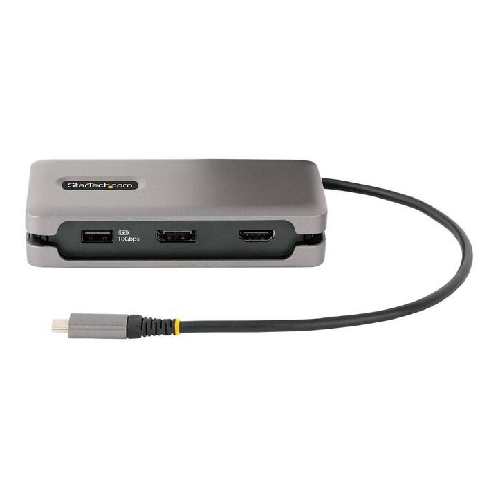 STARTECH.COM  (3 Ports, DisplayPort, RJ-45, USB di tipo C, USB di tipo A)