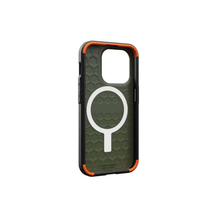URBAN ARMOR GEAR Backcover (iPhone 15 Pro, Verde oliva, Verde)