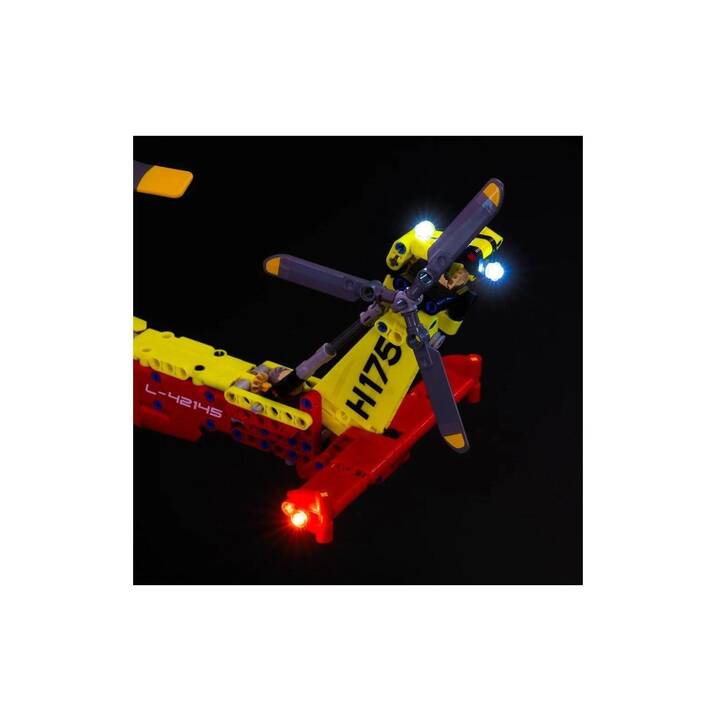 LIGHT MY BRICKS Airbus H175 Rescue Helicopter Set di luci LED (42145)