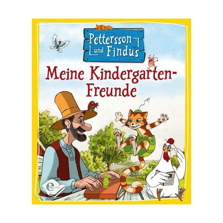 EDEL DISTRIBUTION Freundschaftsbuch Meine Kindergartenfreunde (17 cm x 1.5 cm x 21 cm, Mehrfarbig)