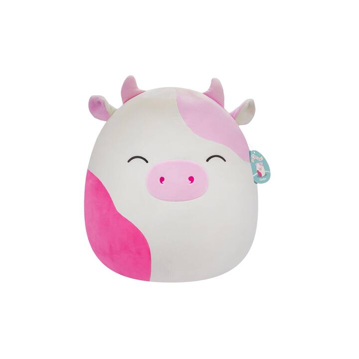 SQUISHMALLOWS Vacca (40 cm, Pink, Bianco, Rosa)