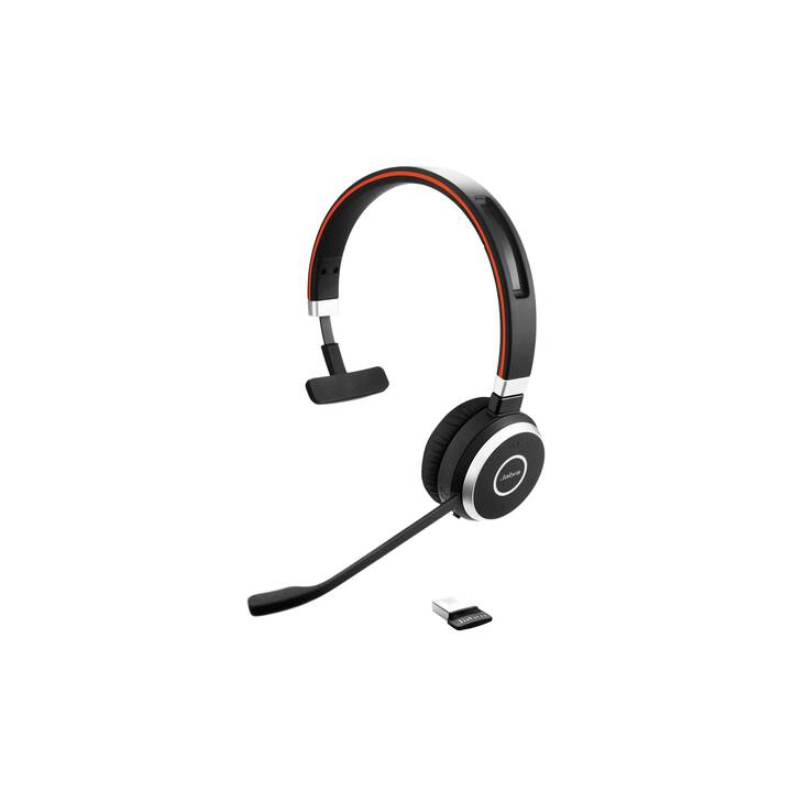 JABRA Office Headset Evolve 65 (On-Ear, Kabellos, Schwarz)
