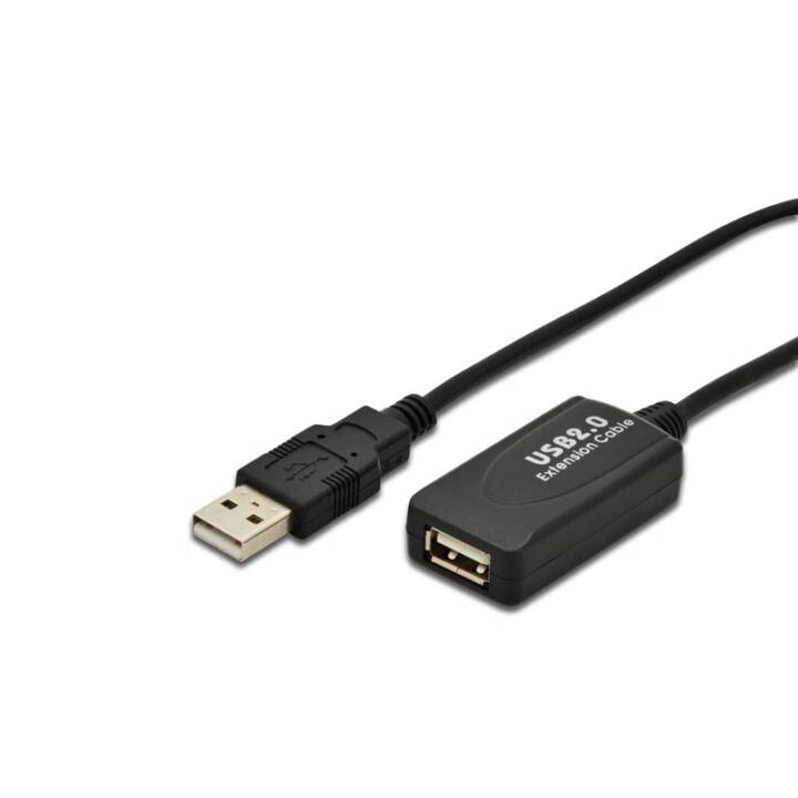DIGITUS USB-Kabel (USB 2.0 Typ-A, 5 m)