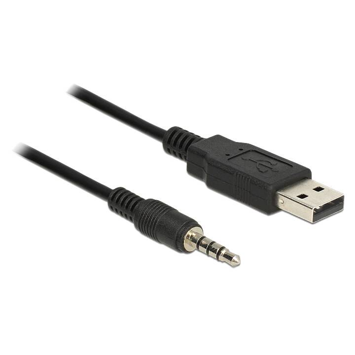 DELOCK 83779 Câble USB (Jack 3.5 mm, USB 2.0 de type A, 1.8 m)