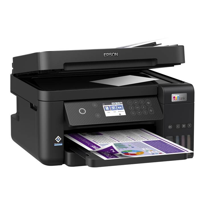 EPSON EcoTank ET-3850 (Imprimante à jet d'encre, Couleur, Wi-Fi, WLAN)