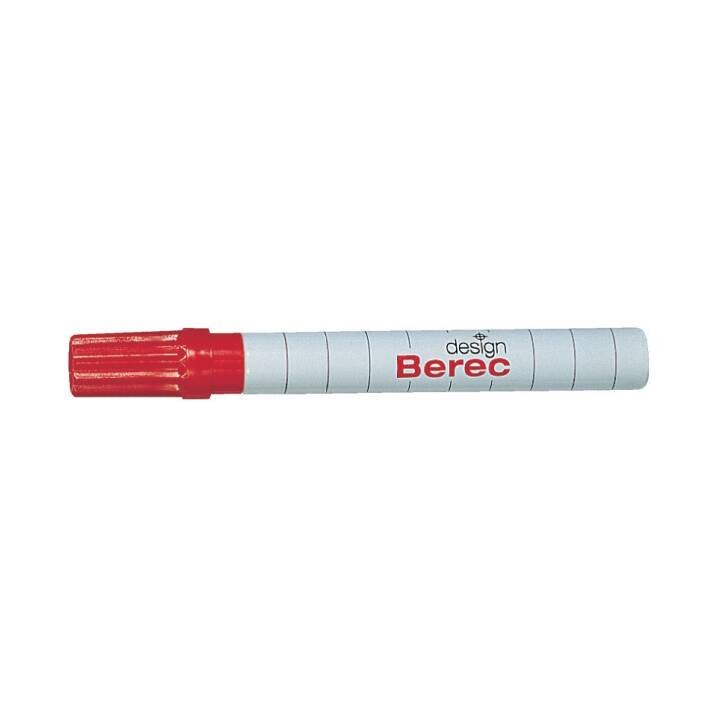 BEREC Whiteboard Marker (Rot, 1 Stück)