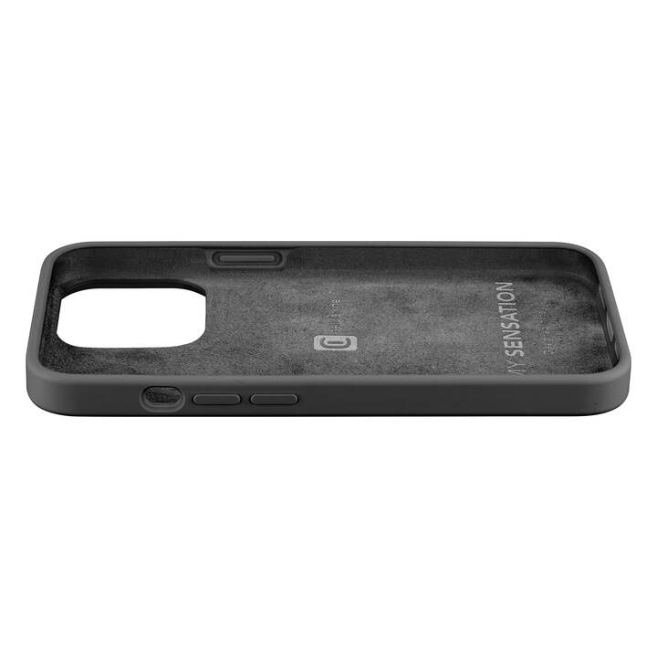 CELLULAR LINE Backcover Sensation (iPhone 13, Noir)