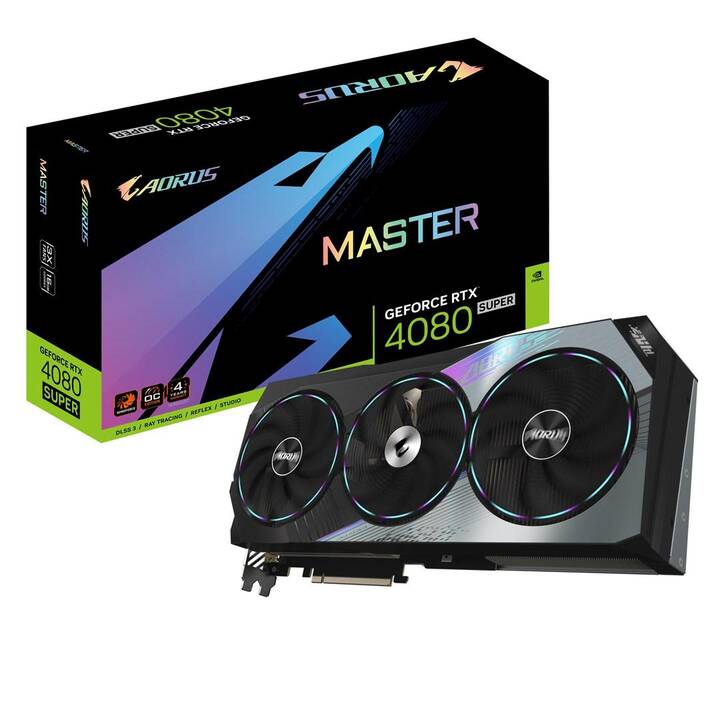 GIGABYTE TECHNOLOGY MASTER Nvidia GeForce RTX 4080 SUPER (16 Go)