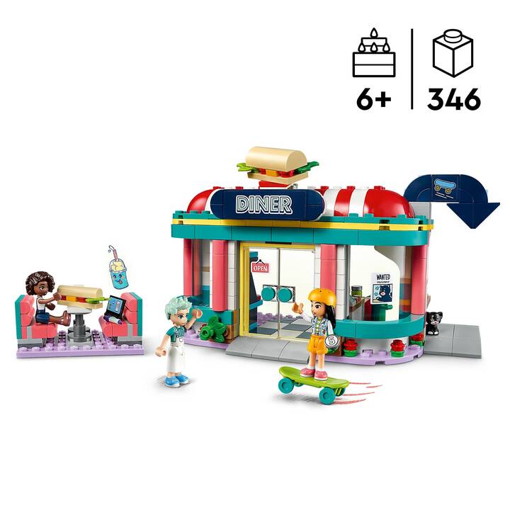 LEGO Friends Ristorante nel centro di Heartlake City (41728)