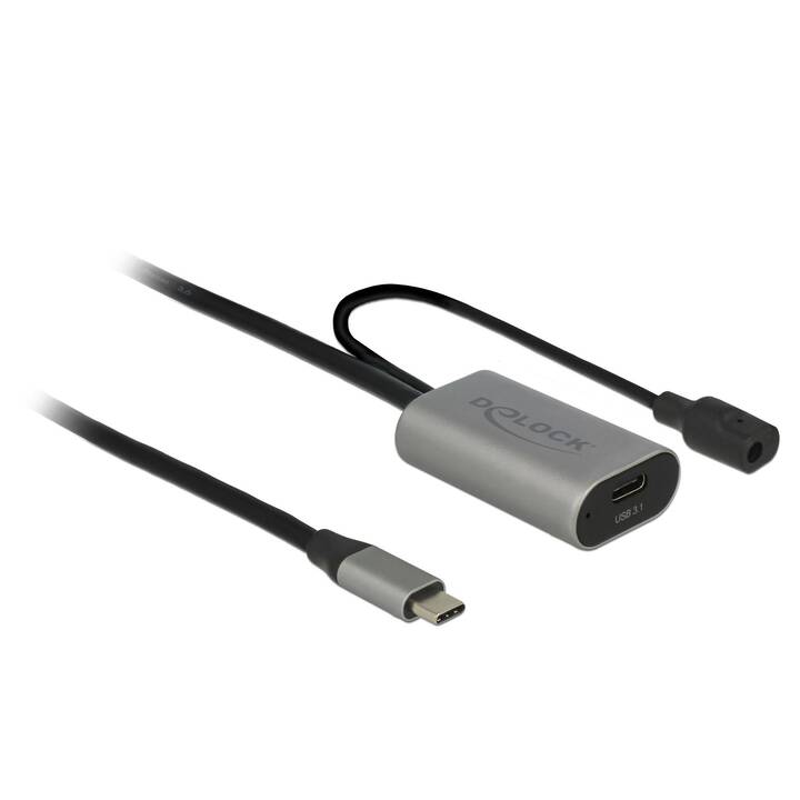 DELOCK USB-Kabel (USB 3.1 Typ-C, 5 m)