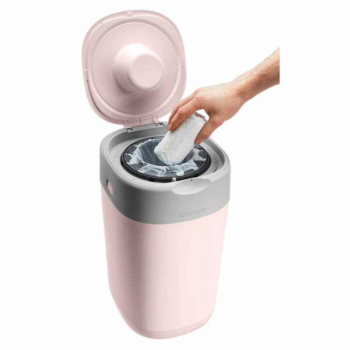 TOMMEE TIPPEE Sangenic Twist & Click (Gris, Rose)