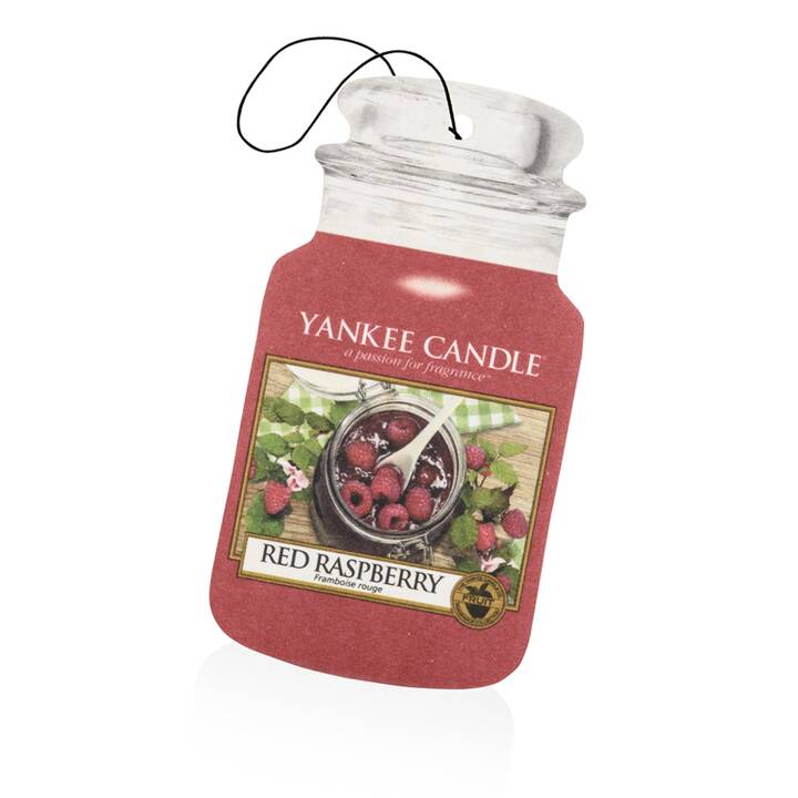 YANKEE CANDLE Fahrzeuglufterfrischer Car Jar Red Raspberry (Himbeere)