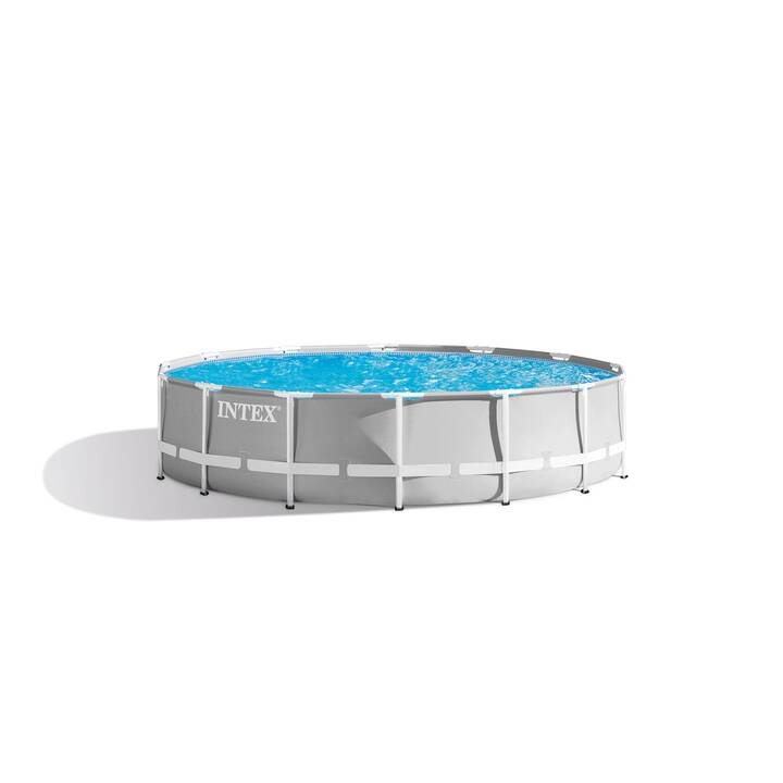 INTEX Piscina fuori terra con struttura tubolare in acciaio Prism Frame (427 cm x 107 cm)