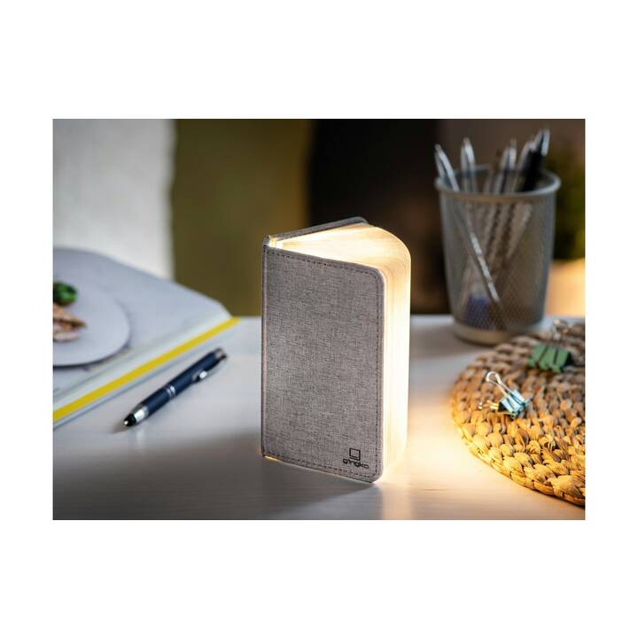 GINGKO Lumière d'ambiance LED Mini Smart Book (Gris)