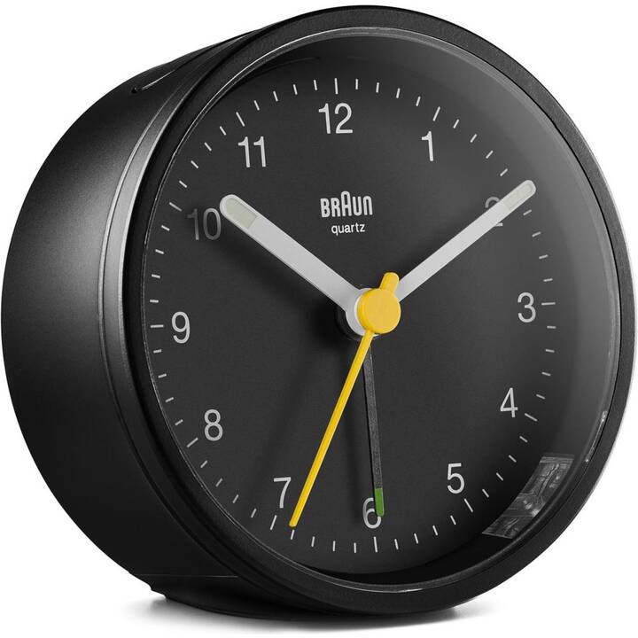 BRAUN Réveil classique BC12 (Noir)