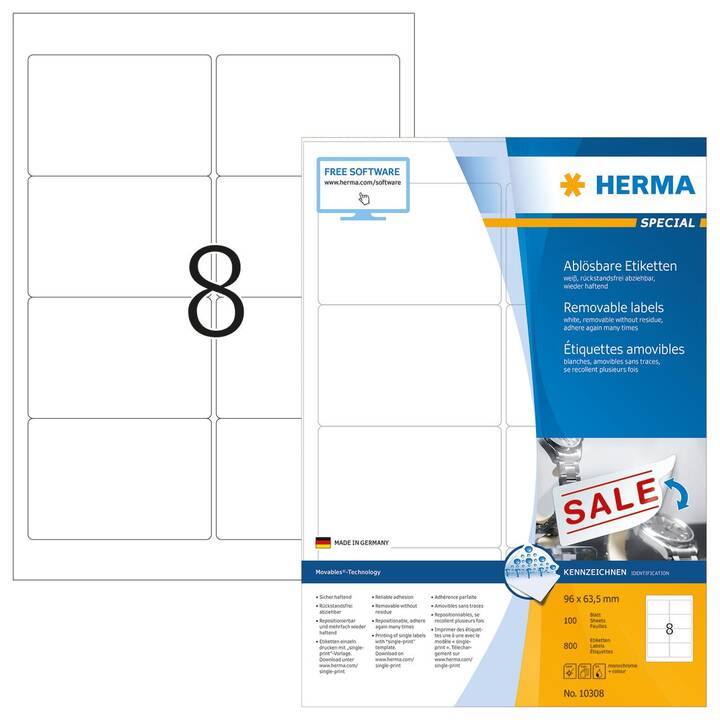 HERMA Special (63.5 x 96 mm)