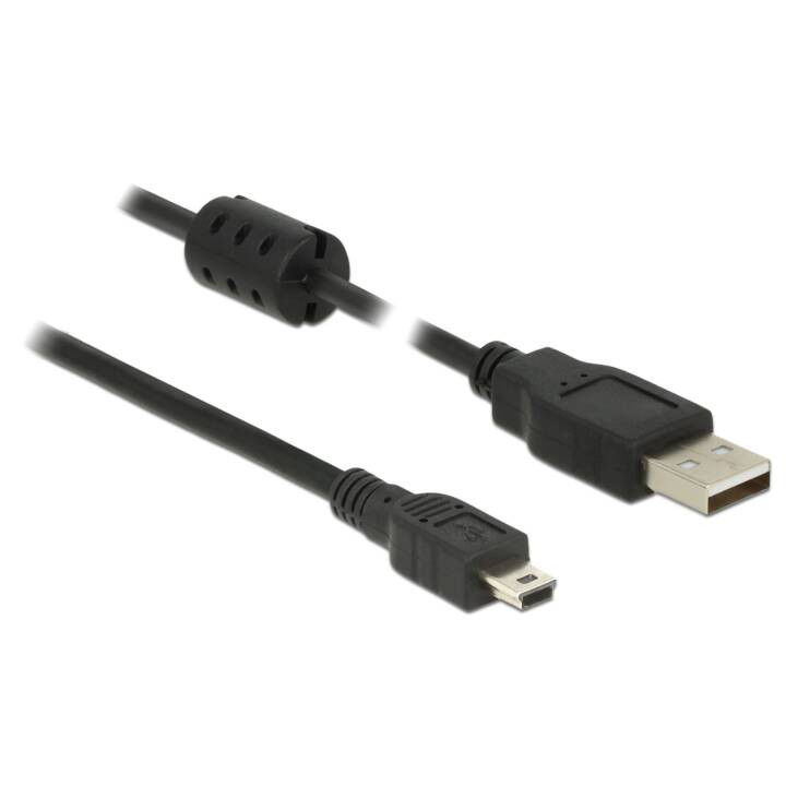DELOCK Câble USB (Mini USB 2.0 de type B, USB 2.0 de type A, 50 cm)
