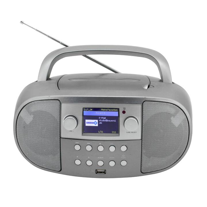 SOUNDMASTER SCD7600TI Internetradio (Silber)