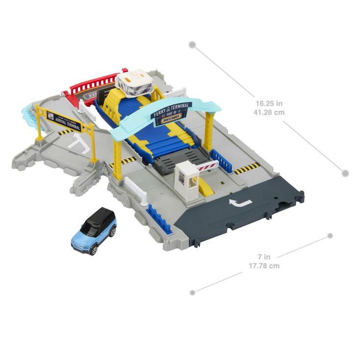 MATCHBOX Action Drivers Ferry Port Pista delle macchinine