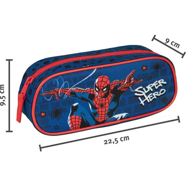 UNDERCOVER Schlamperetui Spiderman (Rot, Blau)
