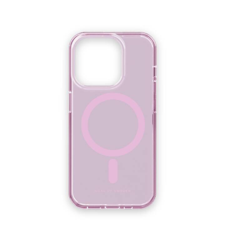 IDEAL OF SWEDEN Backcover (iPhone 15 Pro, Ohne Motiv, Transparent, Pink, Rosa)