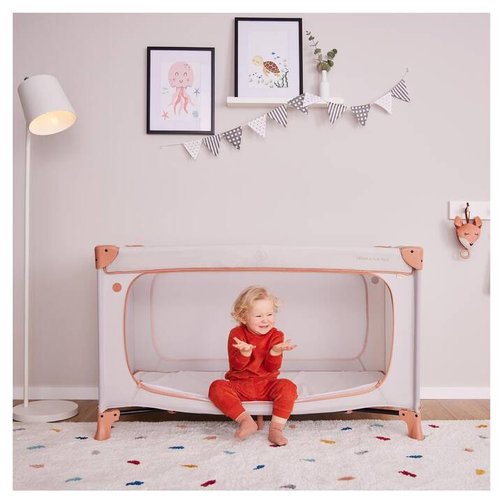 HAUCK Dream N Play Plus Dusty Bett (125 cm x 76 cm)