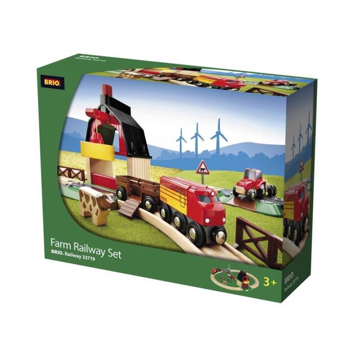 BRIO Railway Brio Railway Brio Railway Farm Set Fattoria Ferroviaria