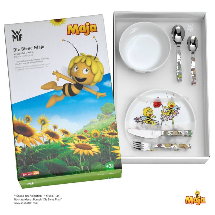 WMF Set de vaisselle pour enfants (Maya l'abeille)