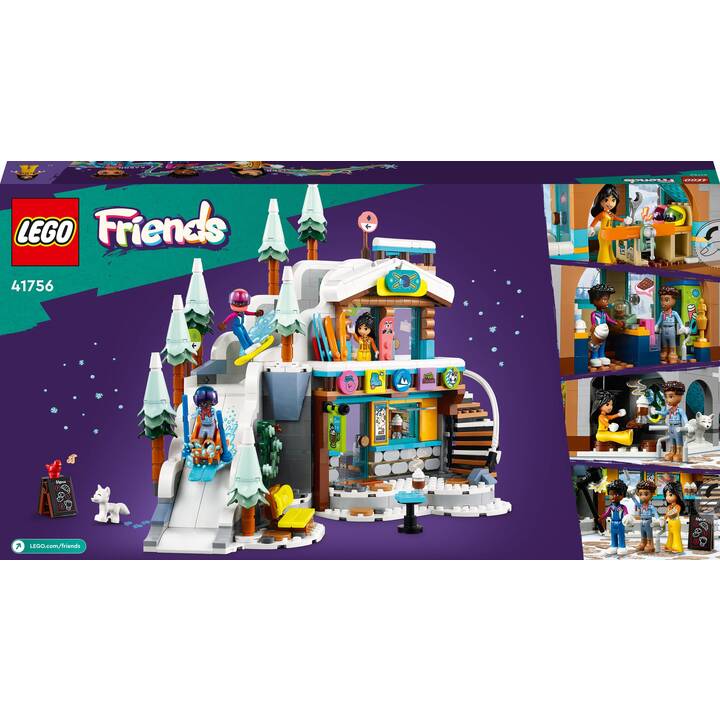 LEGO Friends Pista da sci e baita (41756)