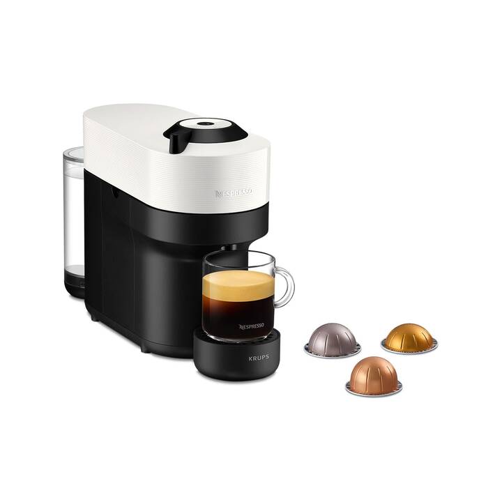 KRUPS Vertuo Pop (Nespresso Vertuo, Weiss)