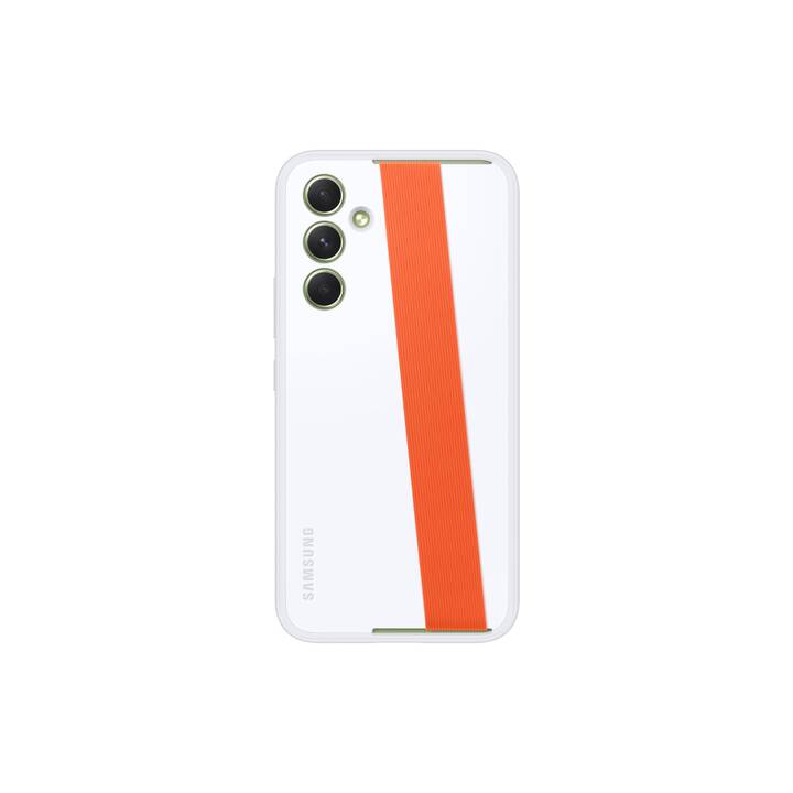 SAMSUNG Backcover Haze Grip Case (Galaxy A54 5G, Blanc)