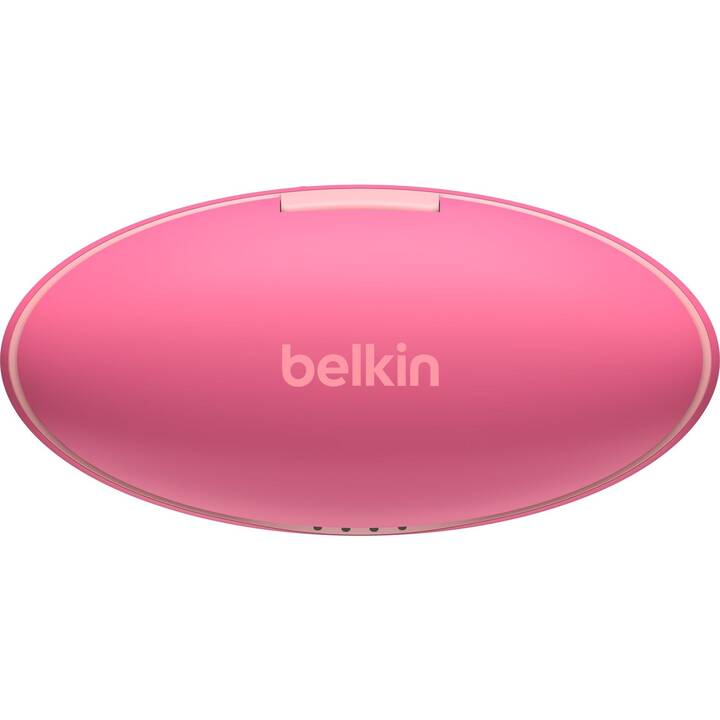 BELKIN Soundform Nano Cuffie per bambini (In-Ear, ANC, Bluetooth 5.0, Pink)