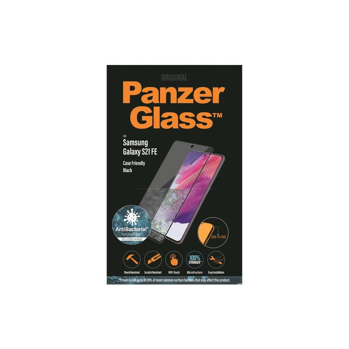 PANZERGLASS Verre de protection d'écran Friendly (Galaxy S21 FE 5G)