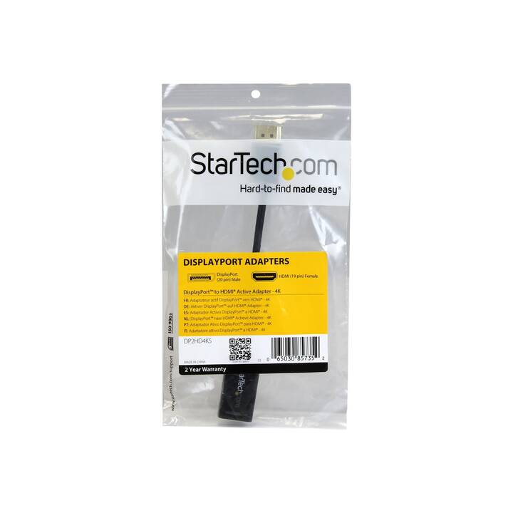 STARTECH.COM DP2HD4KS Convertitore video (DisplayPort)